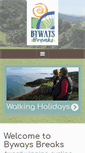 Mobile Screenshot of byways-breaks.co.uk